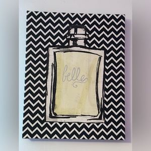 Perfume canvas picture